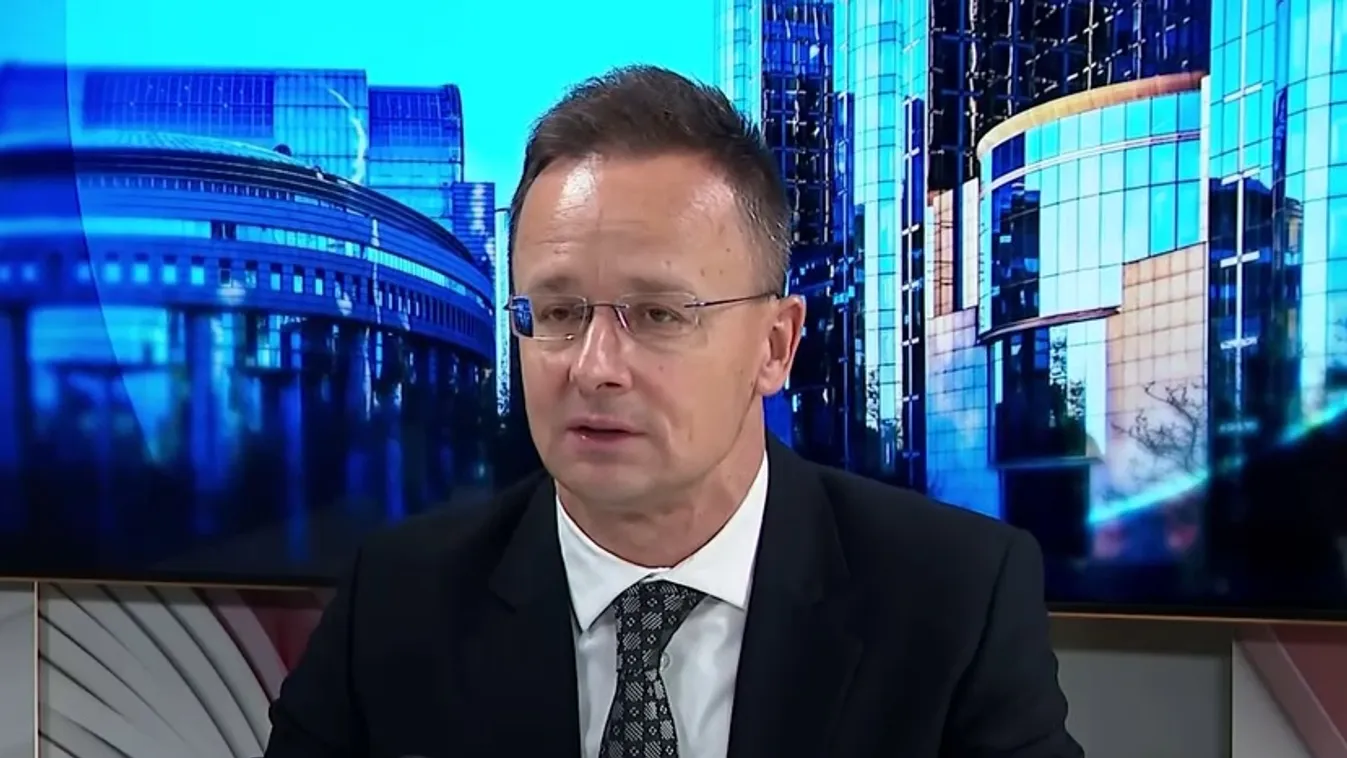 Szijjártó Péter sajtótájékoztatót tart Brüsszelben + videó