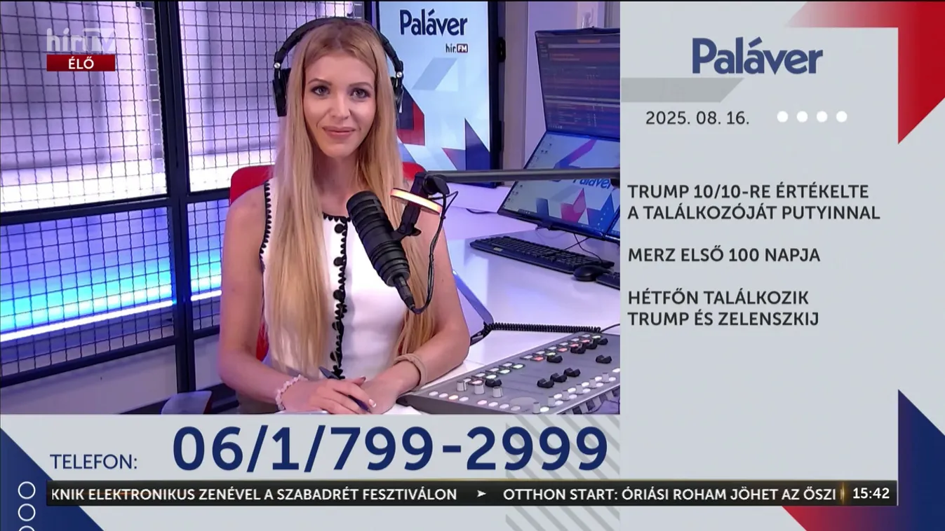Paláver: Trump 10/10-re értékelte a találkozóját Putyinnal + videó