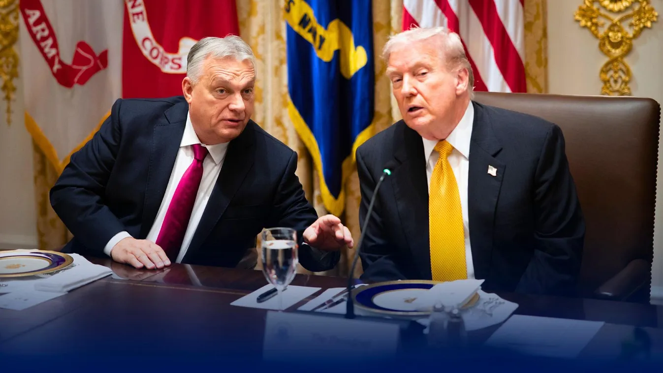 A történelmi nap vágatlanul: nézze meg az Orbán–Trump találkozót és a bejelentéseket! + videó