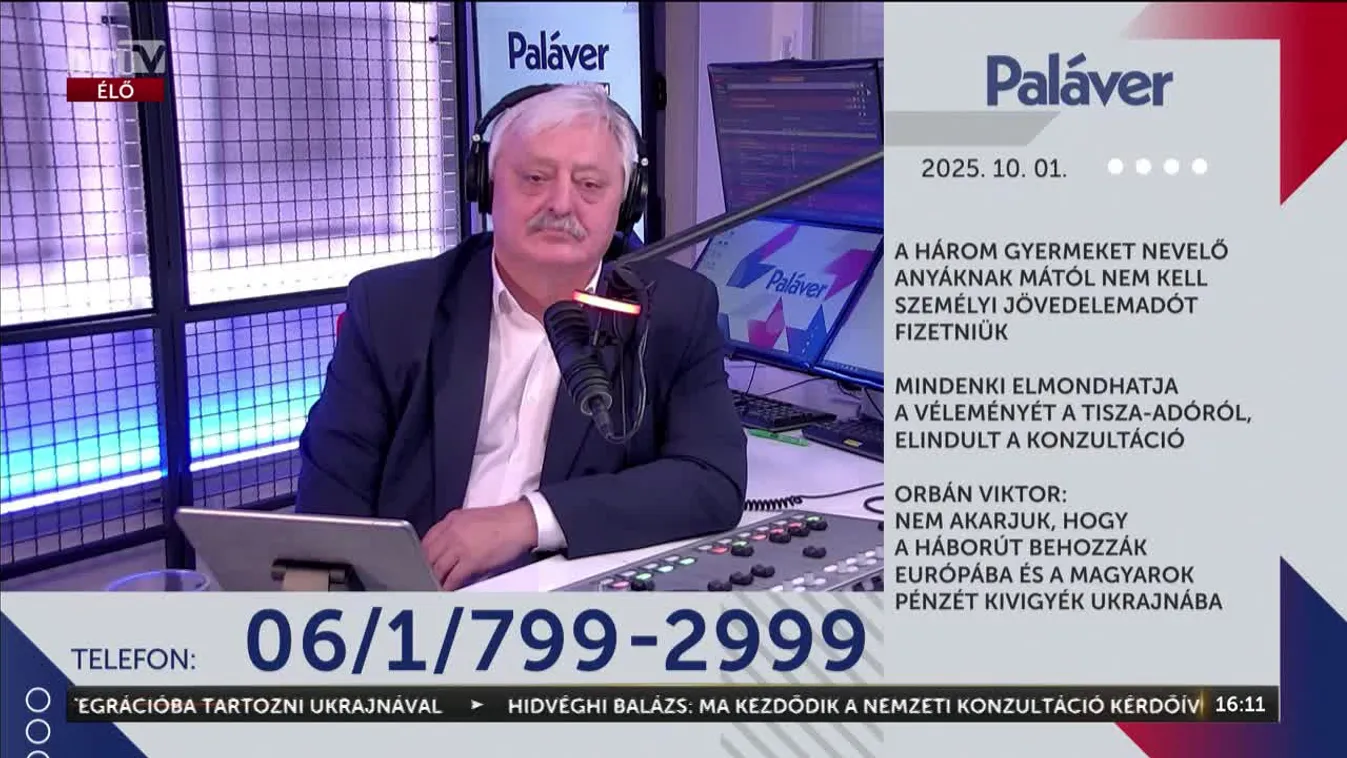 Orbán Viktor kemény üzenete: Nem akarjuk, hogy a háborút behozzák Európába – Paláver