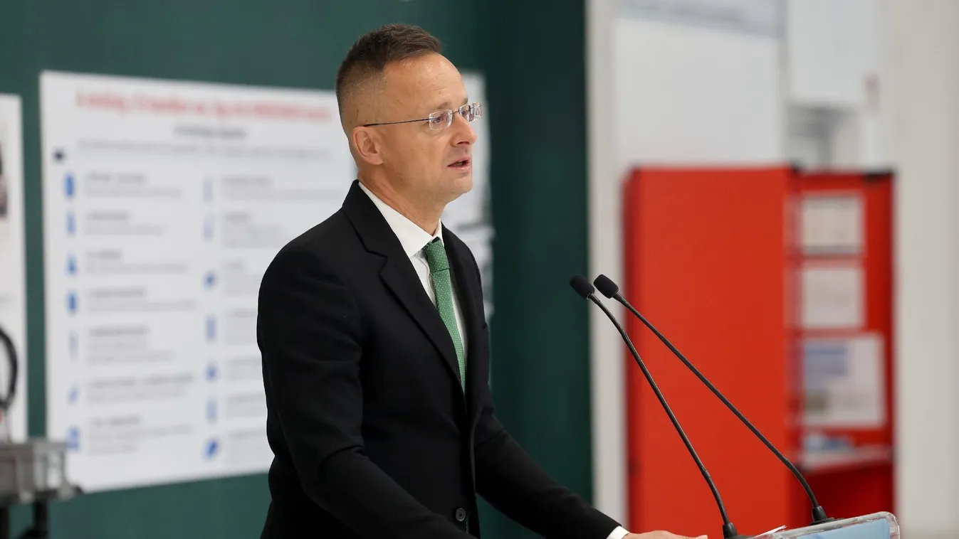 Szijjártó Péter: modern védelmi központot épít a Rheinmetall Zalaegerszegen – 3,7 milliárdos beruházás és 80 csúcstechnológiás munkahely