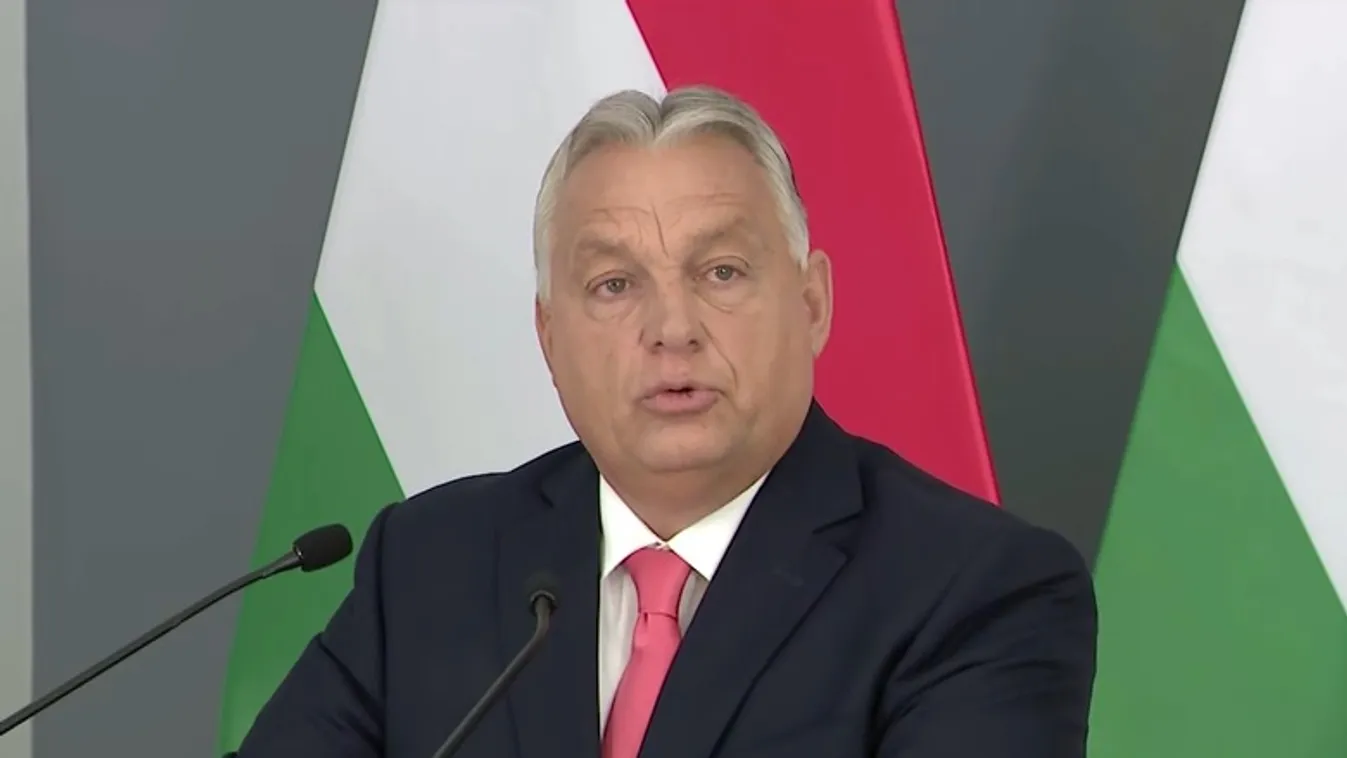 Orbán Viktor közös sajtótájékoztatója Nagy Elekkel a MKIK elnökével – élő adás + videó