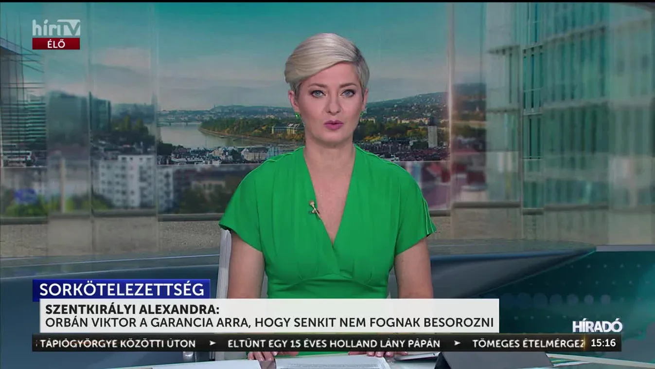 Ha valaki garanciát tud vállalni arra, hogy Magyarországon senkit nem fognak besorozni egy háborúba, az éppen Orbán Viktor