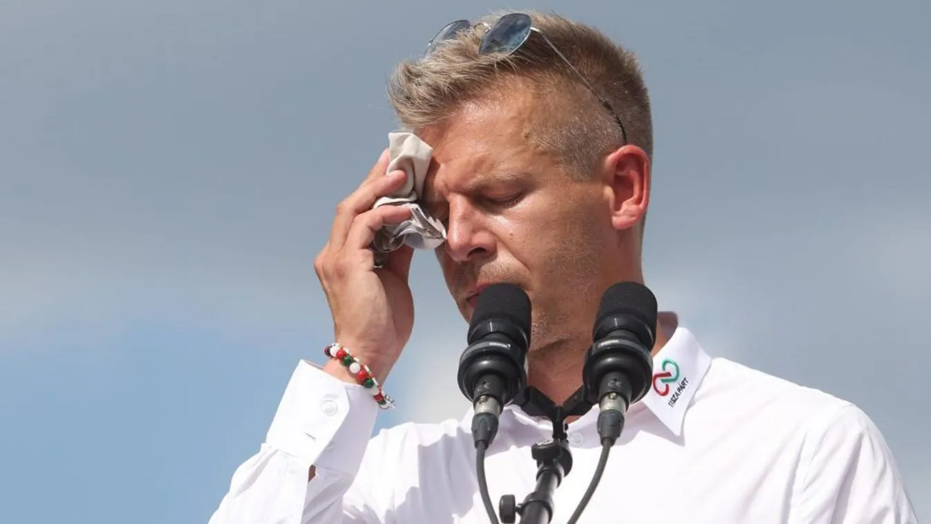 Magyar Péter nagyot koppant