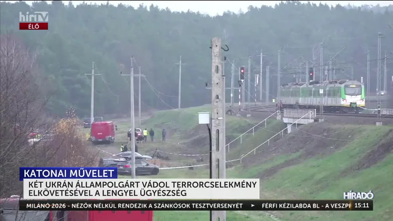 KÉT UKRÁN ÁLLAMPOLGÁRT VÁDOL TERRORCSELEKMÉNY ELKÖVETÉSÉVEL A LENGYEL ÜGYÉSZSÉG