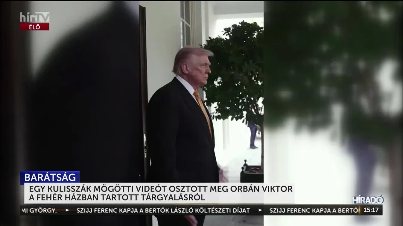 Egy kulisszák mögötti videót osztott meg Orbán Viktor + videó