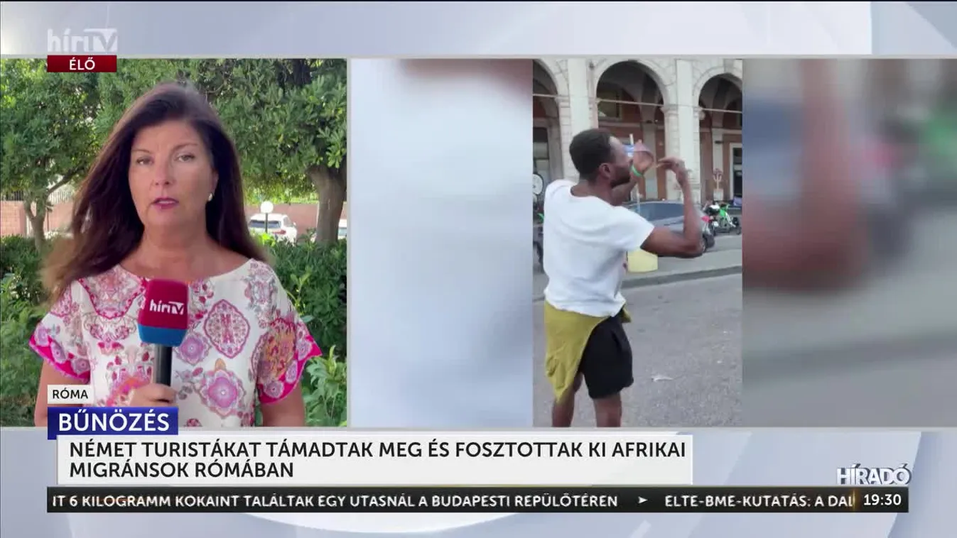Bevándorlók támadtak meg és fosztottak ki német turistákat Rómában + videó