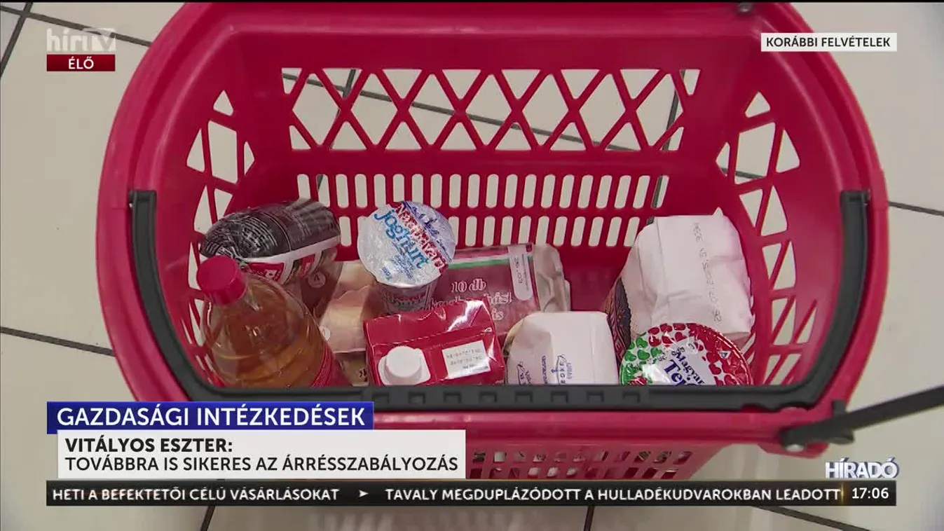 Vitályos Eszter: Elérte a célját az árrésszabályozás + videó