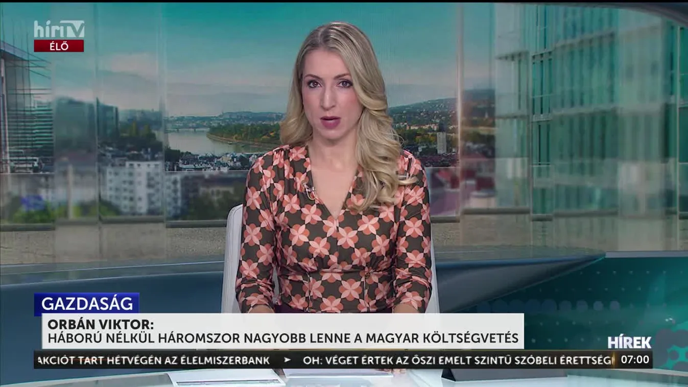 Háború nélkül háromszor nagyobb lenne a magyar költségvetés