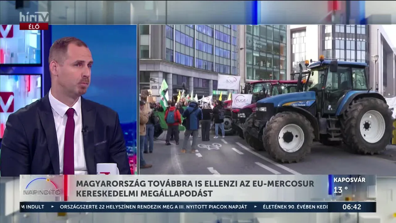 Napindító: Élelmiszer-háború az EU-ban? Magyarország továbbra is ellenzi a Mercosur-megállapodást + videó