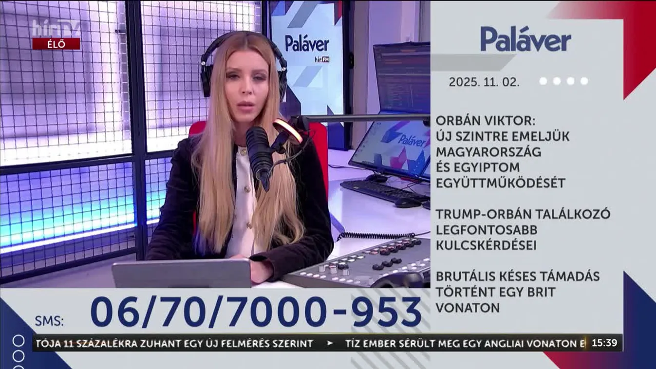 Paláver - Brutális késes támadás történt egy brit vonaton