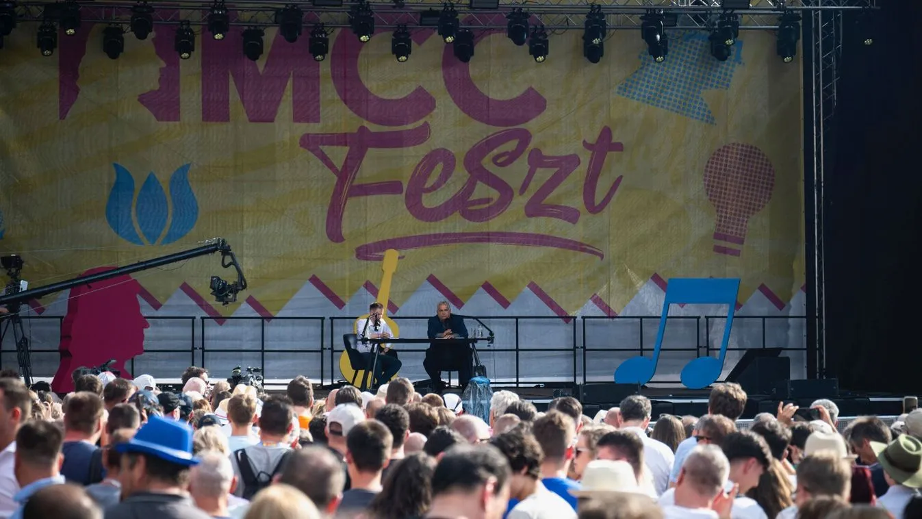 Orbán Viktor kemény üzenete az MCC Feszten: Béke nélkül nincs gazdasági növekedés