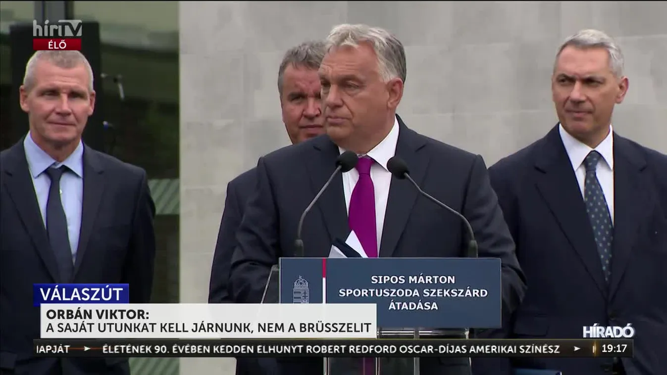 "Adóemelés és Ukrajna" – Orbán Viktor egyértelmű üzenete Szekszárdról + videó