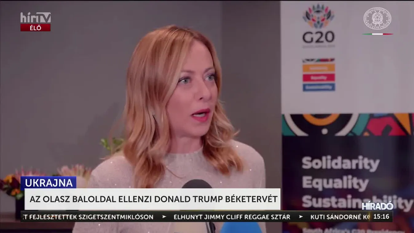 Nem ért egyet az olasz baloldal az amerikai béketervezettel + videó