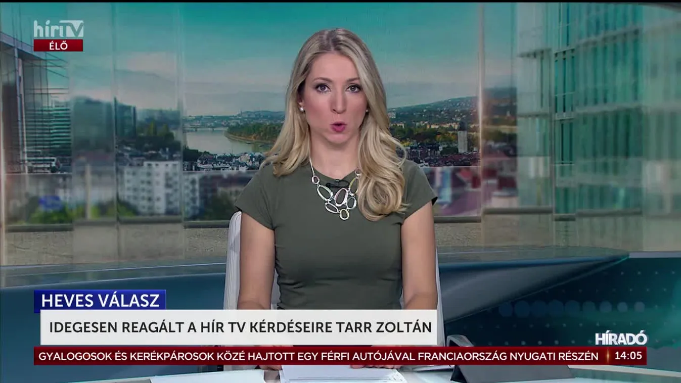 IDEGESEN REAGÁLT A HÍR TV KÉRDÉSEIRE TARR ZOLTÁN