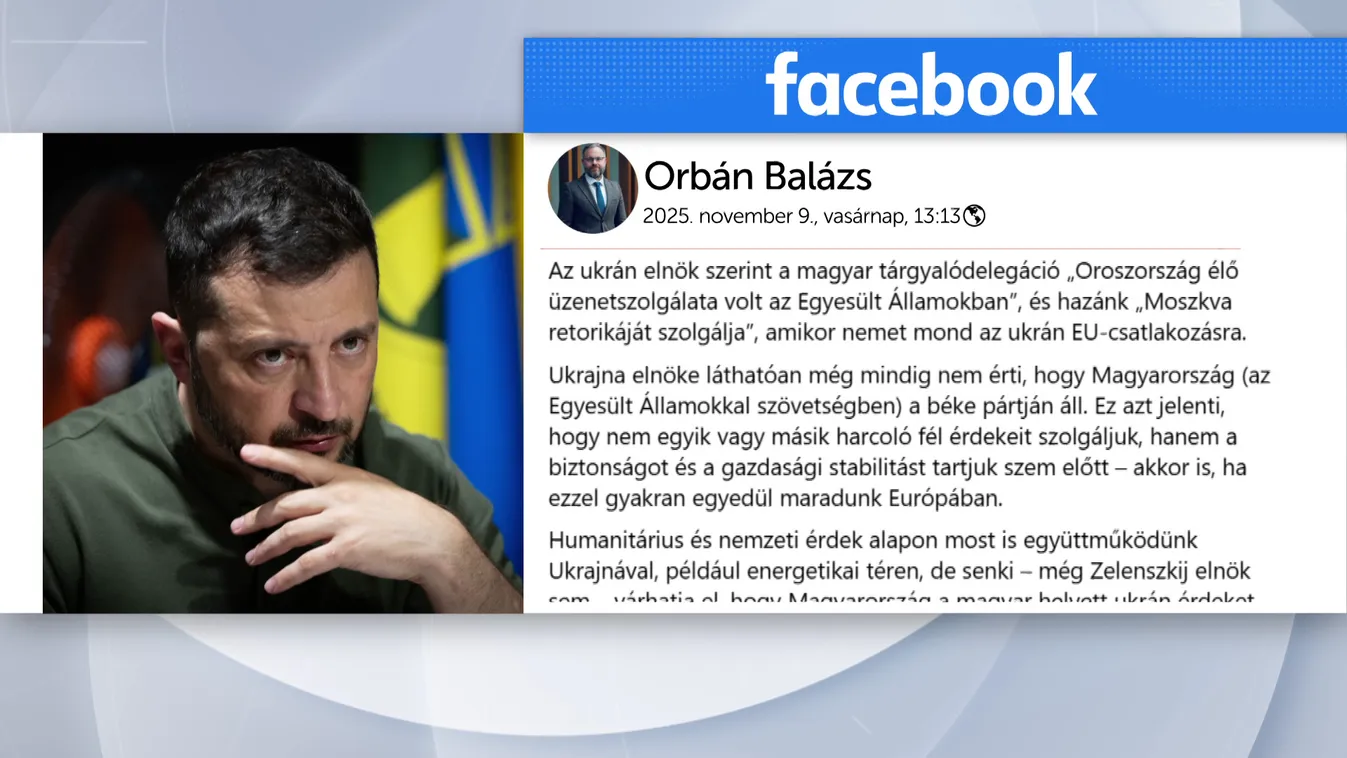 Orbán Balázs: Ukrajna elnöke láthatóan még mindig nem érti