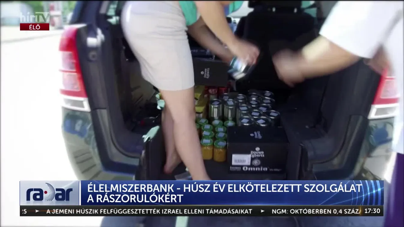 Radar - ÉLELMISZERBANK - HÚSZ ÉV ELKÖTELEZETT SZOLGÁLAT A RÁSZORULÓKÉRT