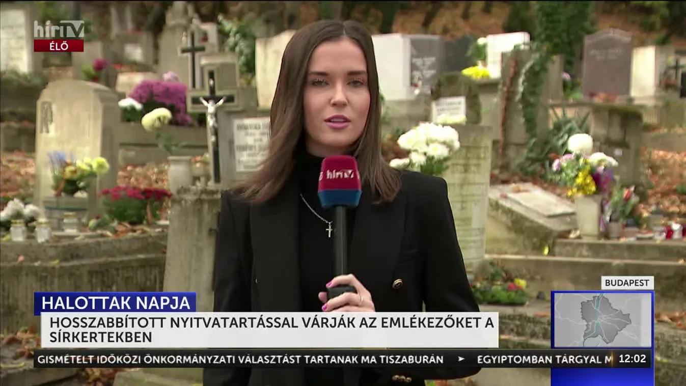 Hosszabbított nyitvatartással várják a megemlékezőket a sírkertekben