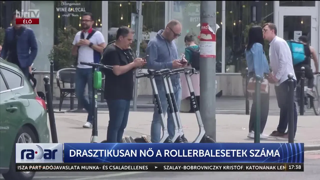 Radar -  Drasztikusan nő a rollerbalesetek száma + videó