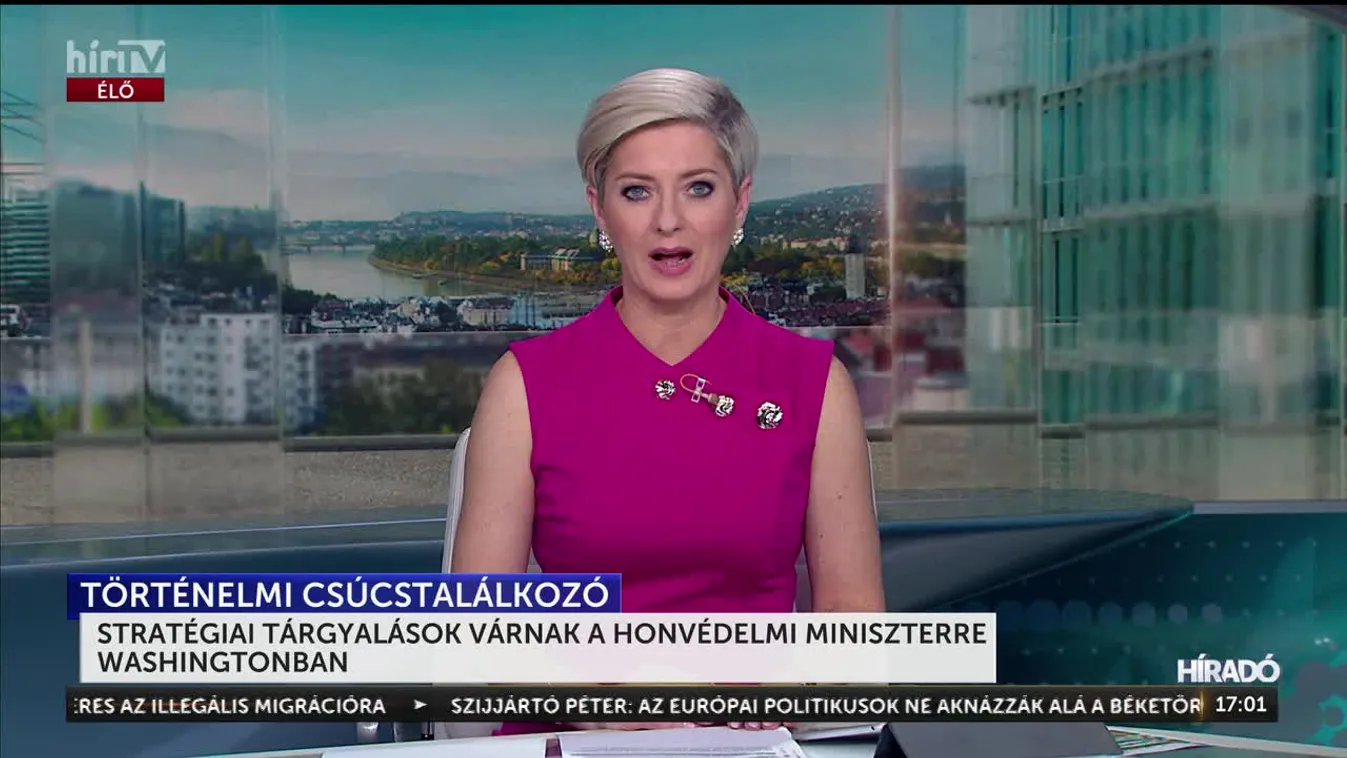 STRATÉGIAI TÁRGYALÁSOK VÁRNAK A HONVÉDELMI MINISZTERRE WASHINGTONBAN