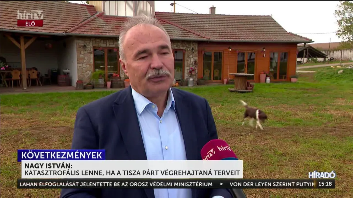 Nagy István: Katasztrofális lenne, ha a Tisza Párt végrehajtaná terveit Magyarországon + videó