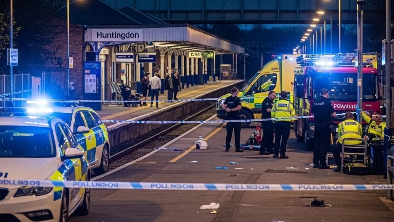 Késes támadók kezdtek vérengzésbe egy angliai vonaton