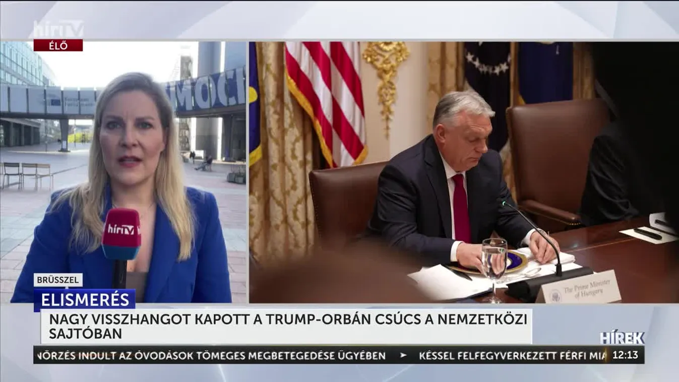 Jelentős nemzetközi médiafigyelmet kapott Orbán Viktor miniszterelnök és Donald Trump + videó