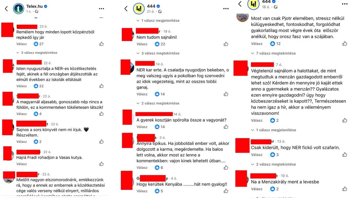Gyász helyett káröröm – a balos kommentszekcióban elszabadult a gyűlöletcunami a kenyai tragédia kapcsán
