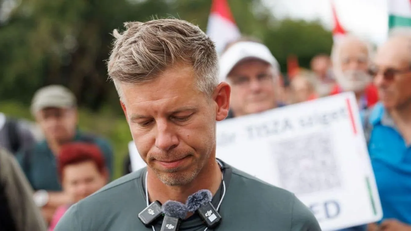 Testőrökkel hallgattatta el Magyar Péter a hírhedt trombitást + videó