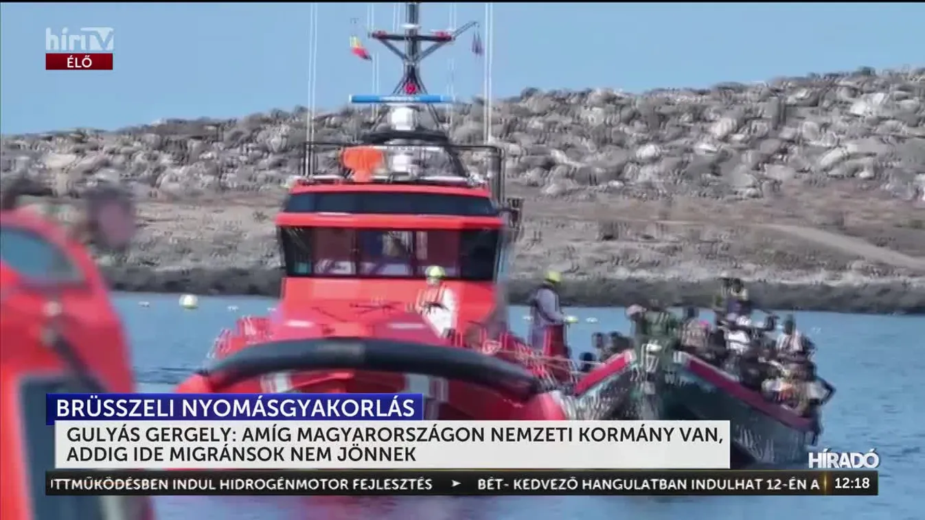 GULYÁS GERGELY: AMÍG MAGYARORSZÁGON NEMZETI KORMÁNY VAN, ADDIG IDE MIGRÁNSOK NEM JÖNNEK
