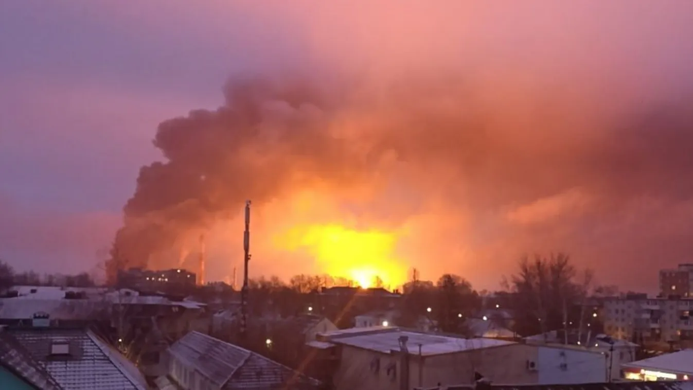 Dróntámadás Oroszország szívében: Lángokban áll a Moszkva melletti erőmű, mobil fűtést telepítenek + videó