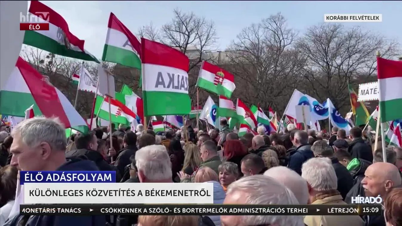 A nemzet hangja, ami 13 éve nem halkul: a Békemenet üzenete Brüsszelnek és a háborús lobbinak + videó