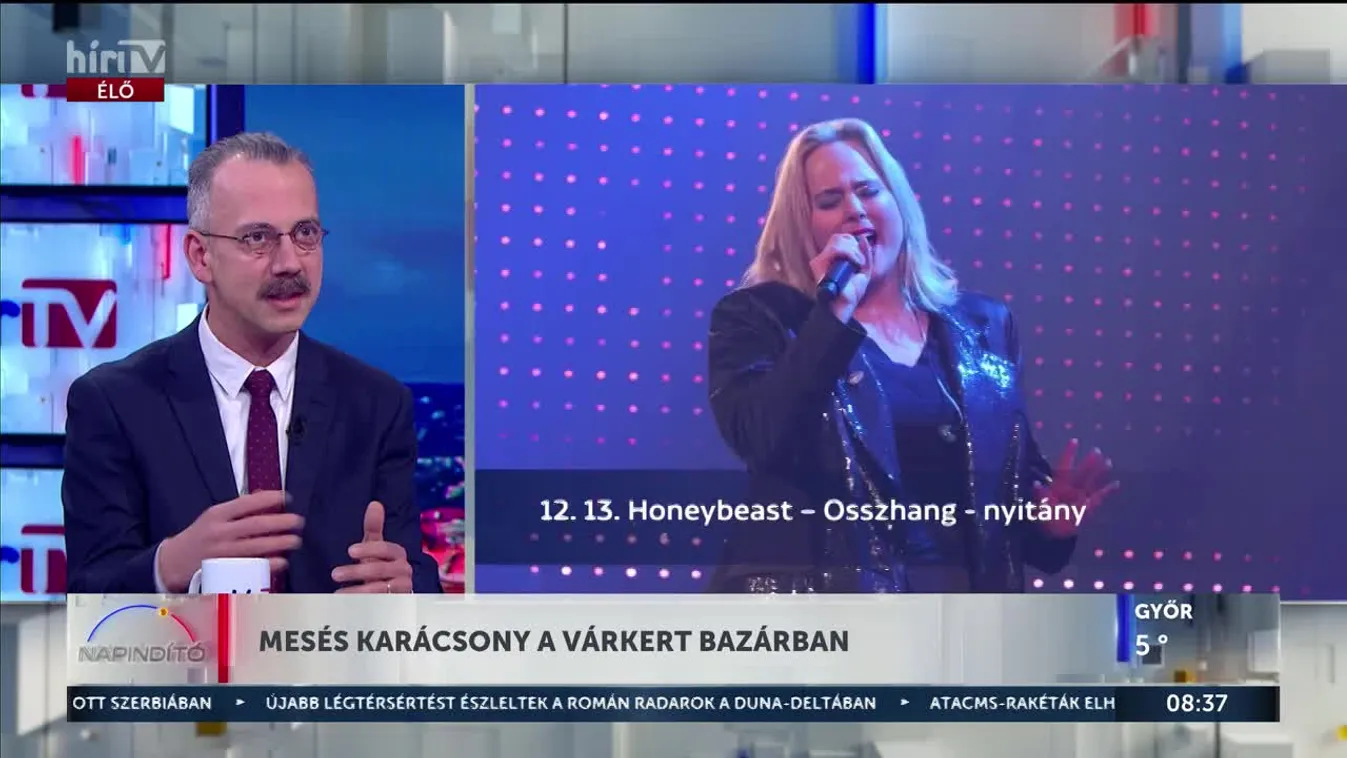 MESÉS KARÁCSONY A VÁRKERT BAZÁRBAN