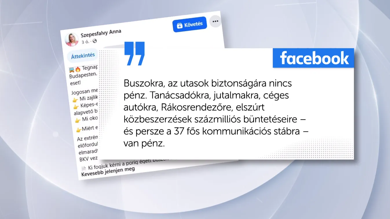 Szombaton ismét elfüstölt egy busz Budapesten + videó