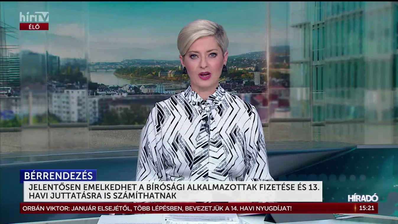 JELENTŐSEN EMELKEDHET A BÍRÓSÁGI ALKALMAZOTTAK FIZETÉSE ÉS 13. HAVI JUTTATÁSRA IS SZÁMÍTHATNAK