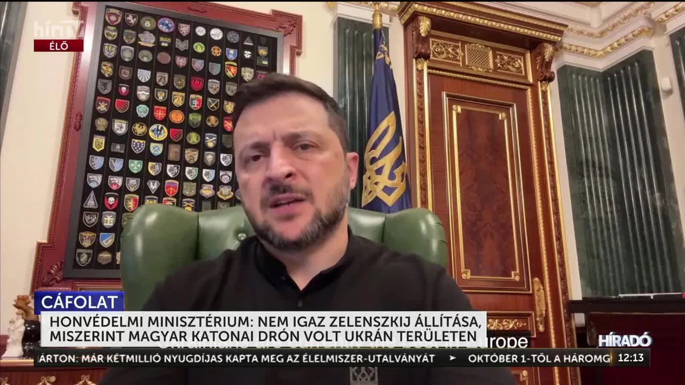 Drónbotrány a határon: Zelenszkij készen áll reagálni, Szijjáró Péter keményen üzent + videó