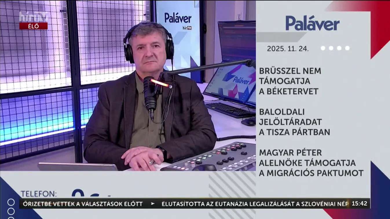 Paláver - Brüsszel nem támogatja a béketervet