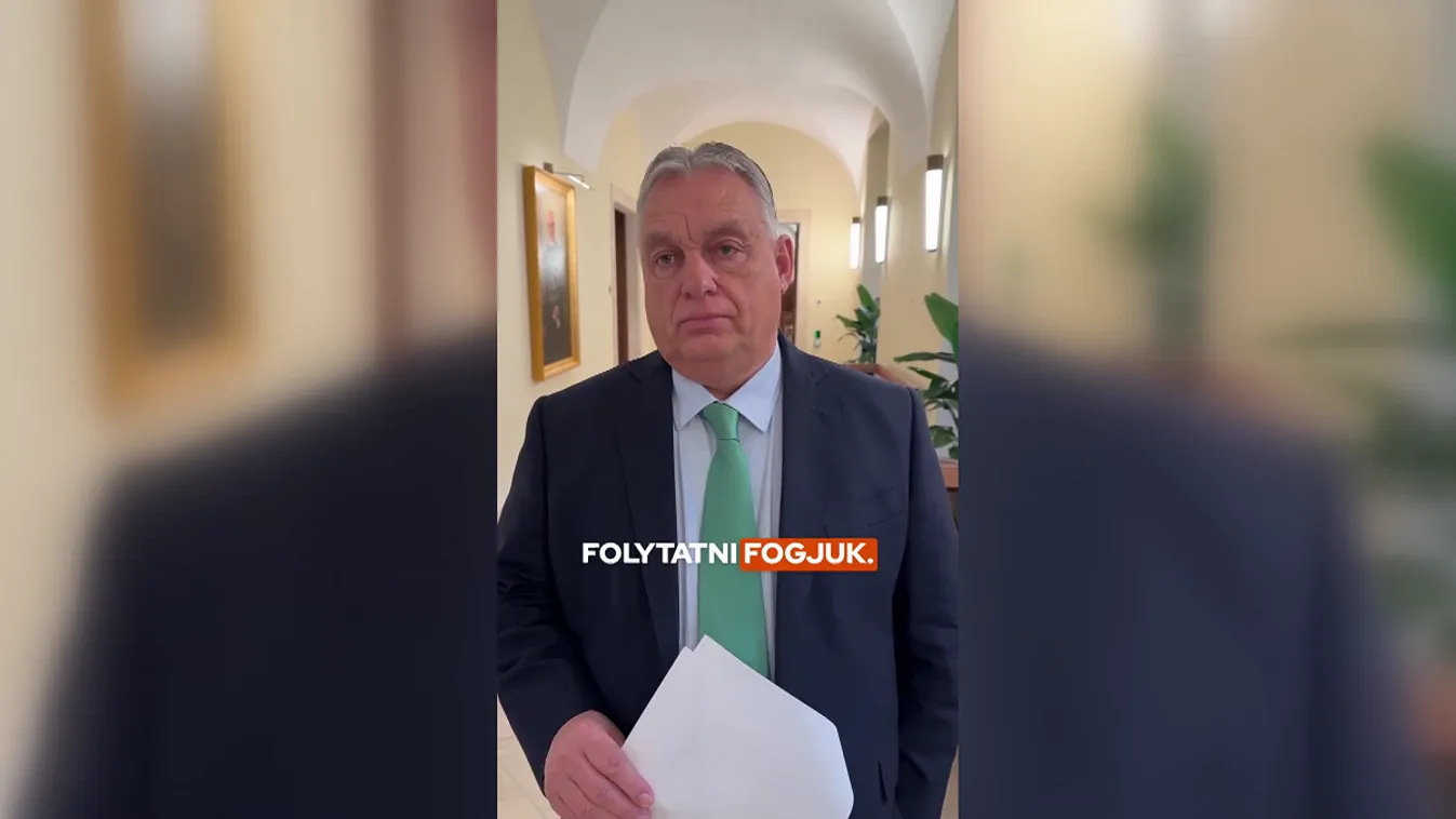 Orbán Viktor elárulta, hogy mi volt a kormányülésen