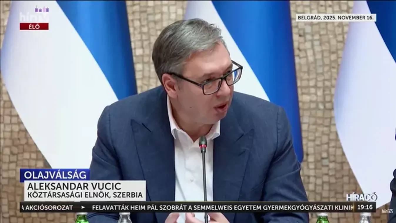 Vészhelyzet Szerbiában: leállhat a finomító, Orbán Viktor segítséget ajánlott