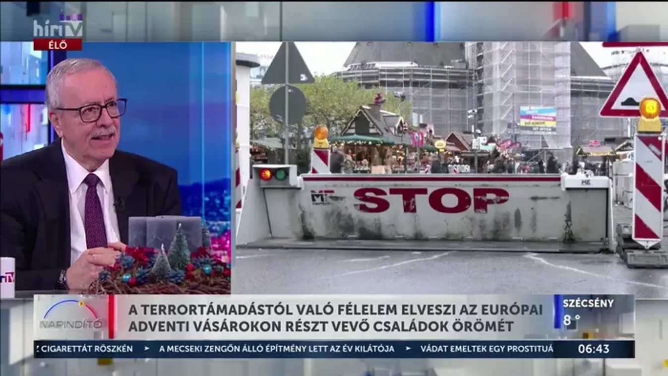 A terrortámadástól való félelem elveszi az adventi vásárokon részt vevő családok örömét