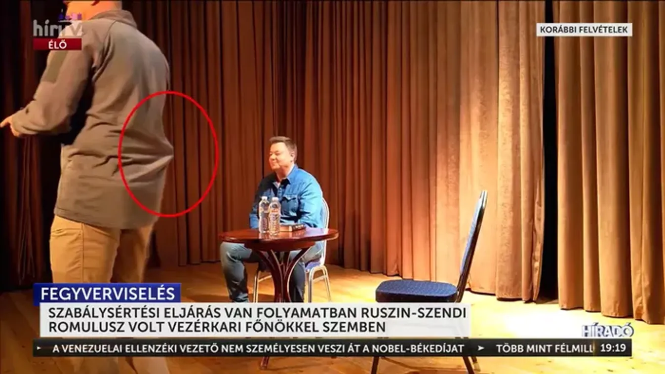 Ruszin-Szendi fegyverrel ment a sajátjai közé, most fizethet érte