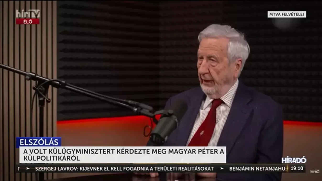 Jeszenszky Géza elismerte: Bajnai külügyminiszterével írták a Tisza Párt programját