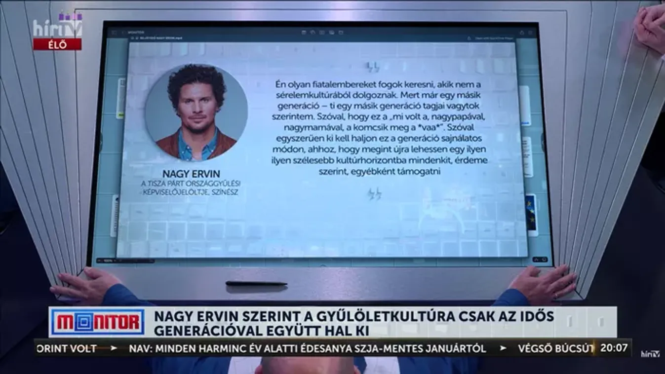 Brüsszeli győzelem és pesti morbiditás: Nagy Ervin a nyugdíjasok halálát várja?