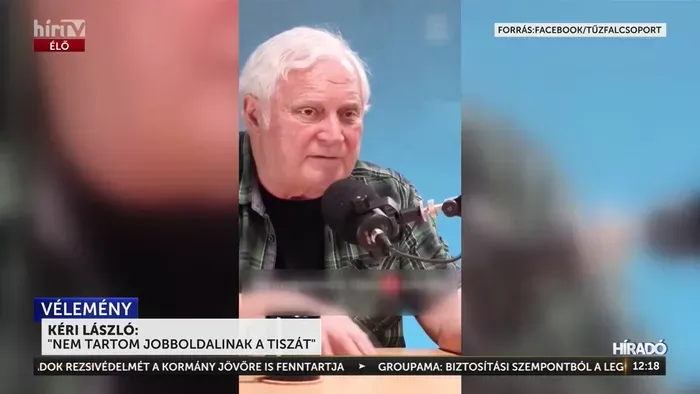 Kéri László: Nem tartom jobboldalinak a Tiszát