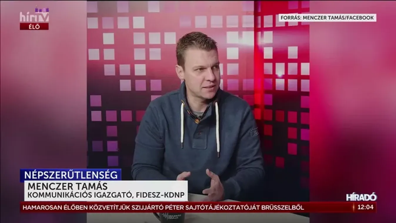 Menczer Tamás: Magyar Péter nem tudja elhozni a remélt kormányváltást