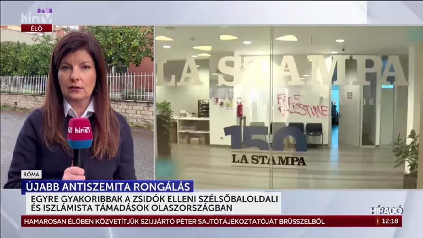 Egyre gyakoribbak a zsidók elleni szélsőbaloldali és iszlamista támadáok Olaszországban