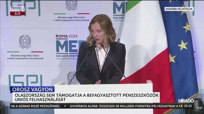 Olasz vétó az orosz vagyonra