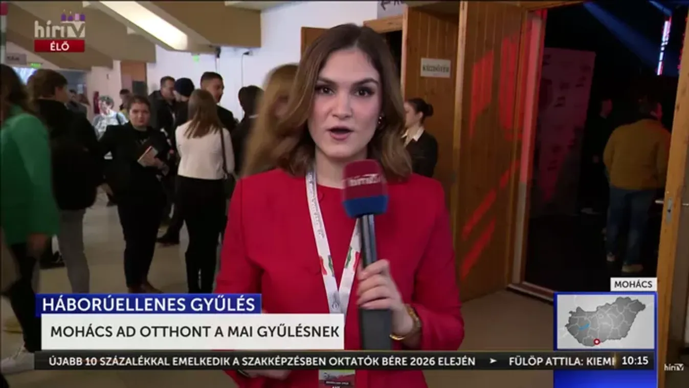 Márkus Hanna jelenti: sztárvendégek és politikusok a béke mellett