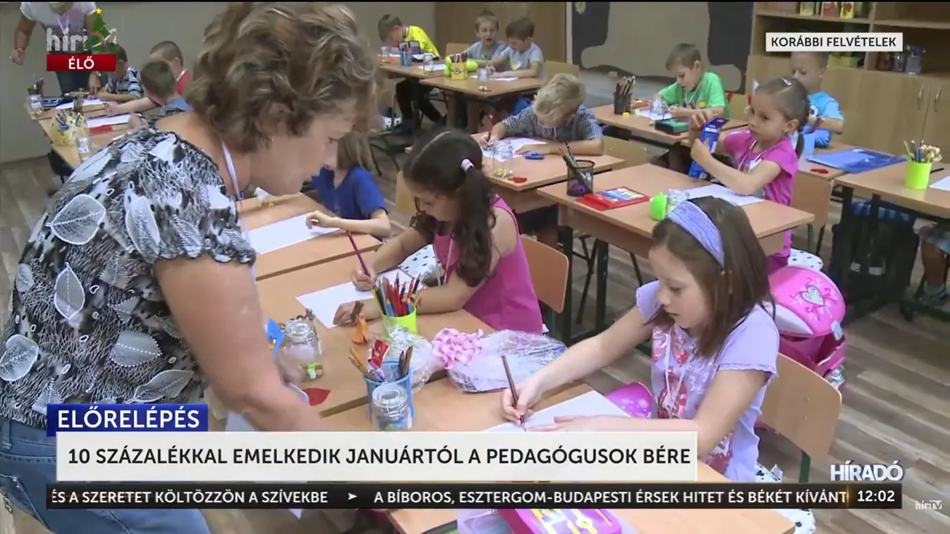 Megjelent a kormányrendelet: 936 ezer forintra nő a pedagógusok átlagbére