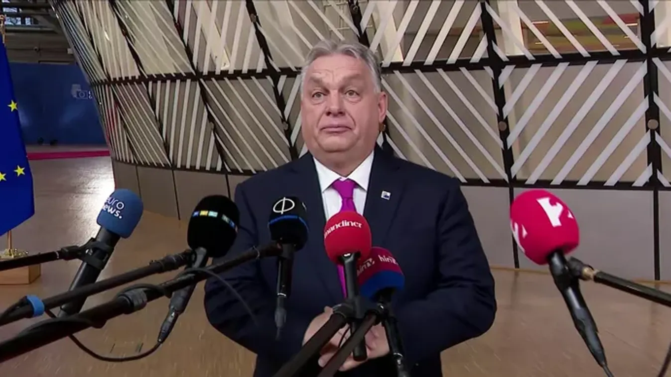 Orbán Viktor Brüsszelből: Magyarország nem enged a szuverenitásából